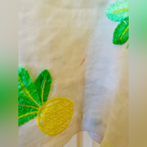 Janie and Jack pineapple dress size 6T - Picture 3 of 5